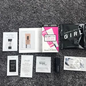 Glam glow supermud & glowstarter set & samples
